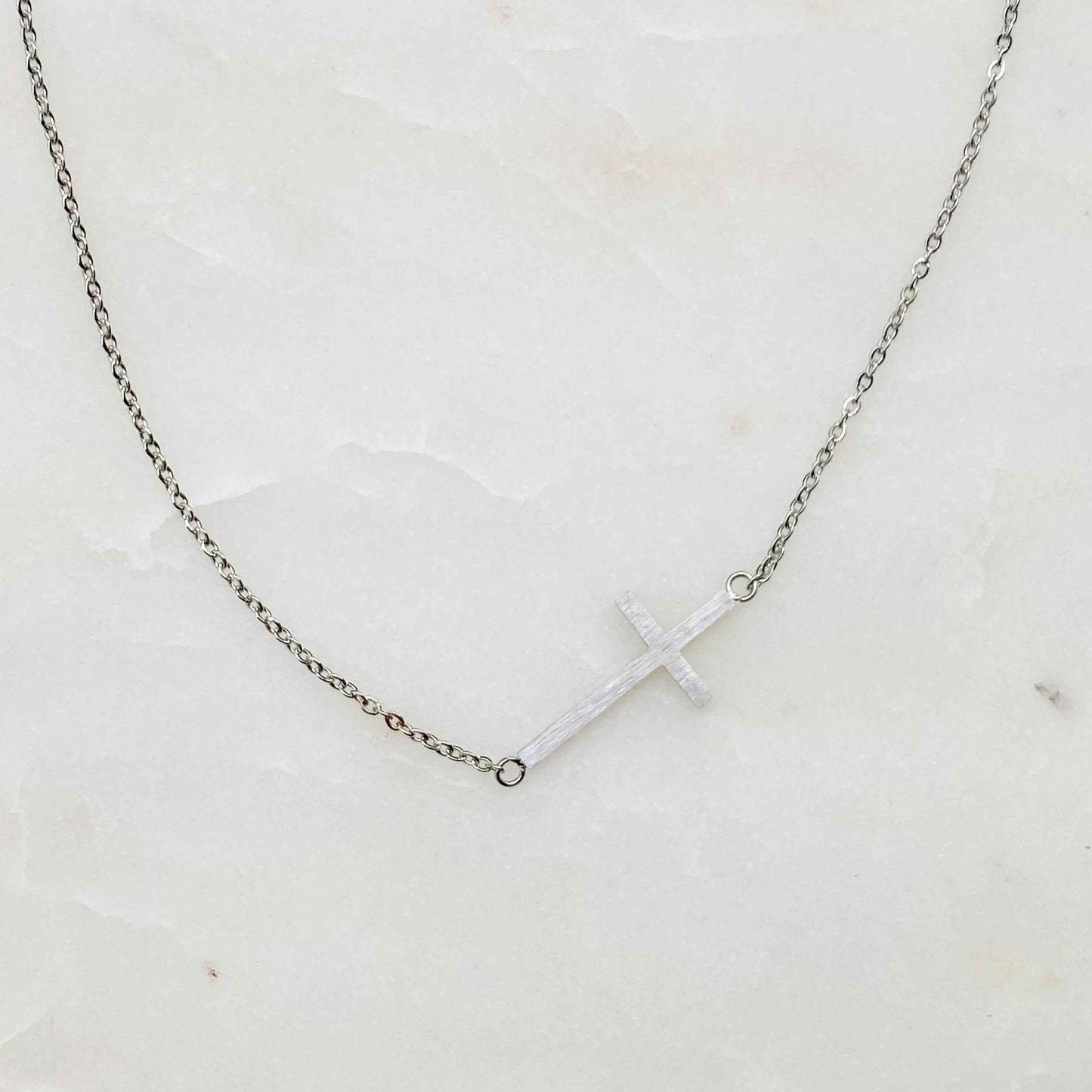 Kayla Cross Necklace - Woven With Purpose