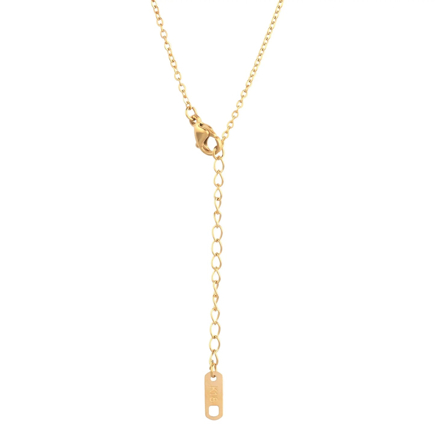 14K gold necklace | Gold Plated Cross Pendant Necklace - Woven With Purpose