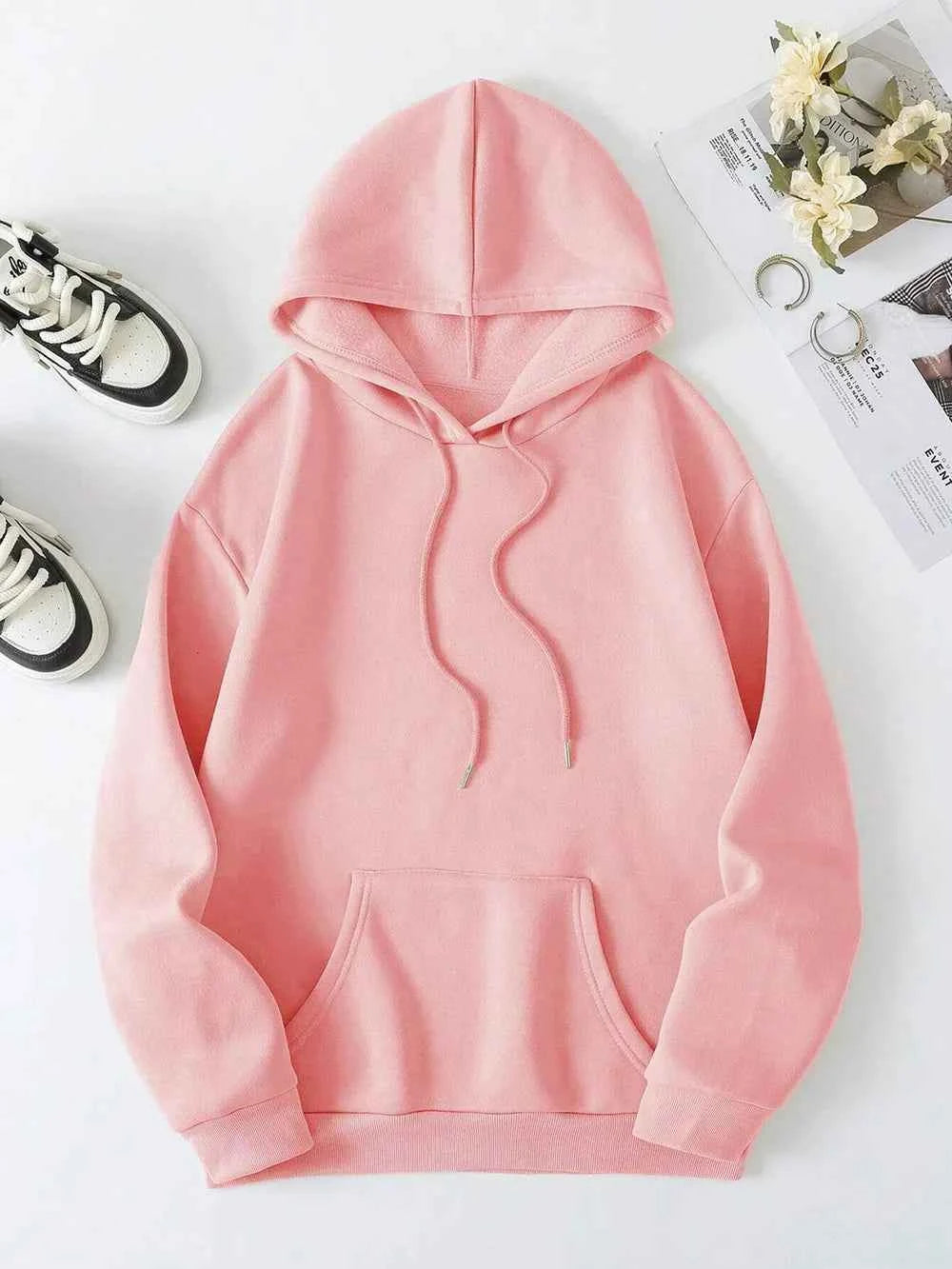 FAITH OVER FEAR Dropped Shoulder Hoodie - Woven With Purpose