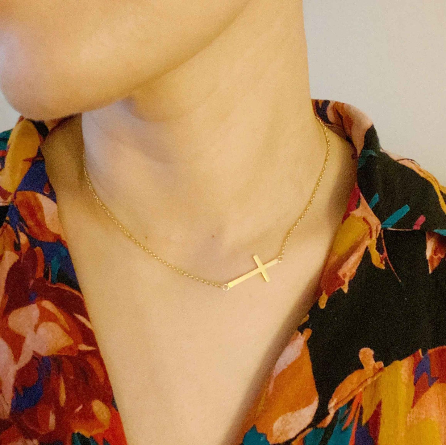 Kayla Cross Necklace - Woven With Purpose