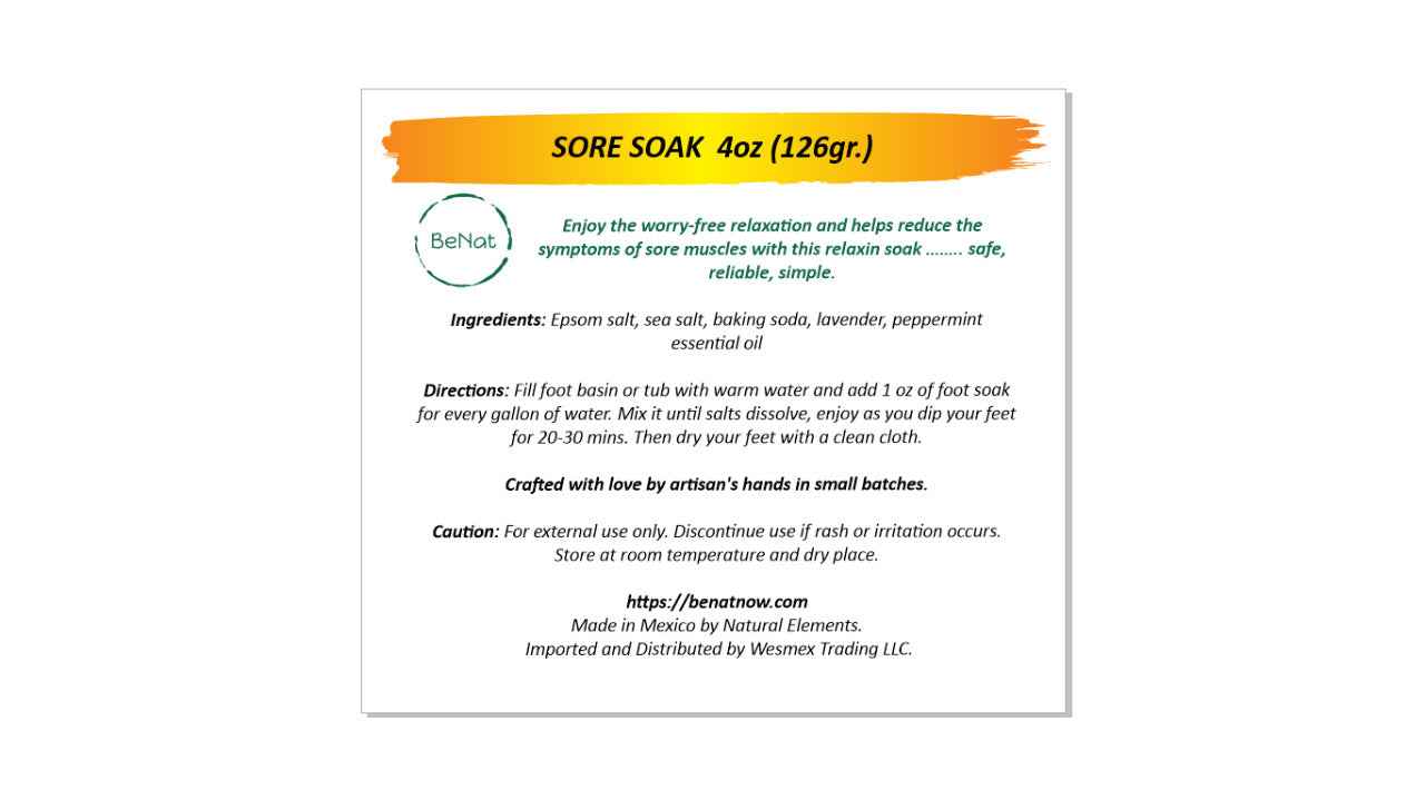 Bath and Foot Soak - Woven With Purpose