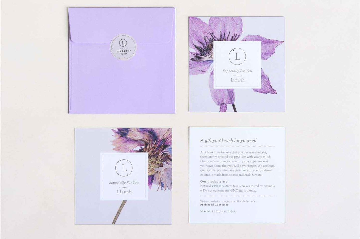 Natural bath and body gift set, Thank you gift box - AP - Woven With Purpose