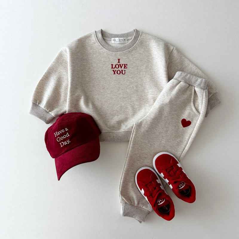 Autumn Kids Unisex Casual Letters Pattern Long Sleeves Top Pullover and Pants Clothing Set