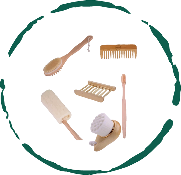 Zero-Waste Bath Accessories Bundle - Woven With Purpose