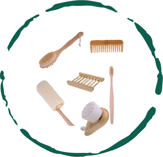 Zero-Waste Bath Accessories Bundle - Woven With Purpose
